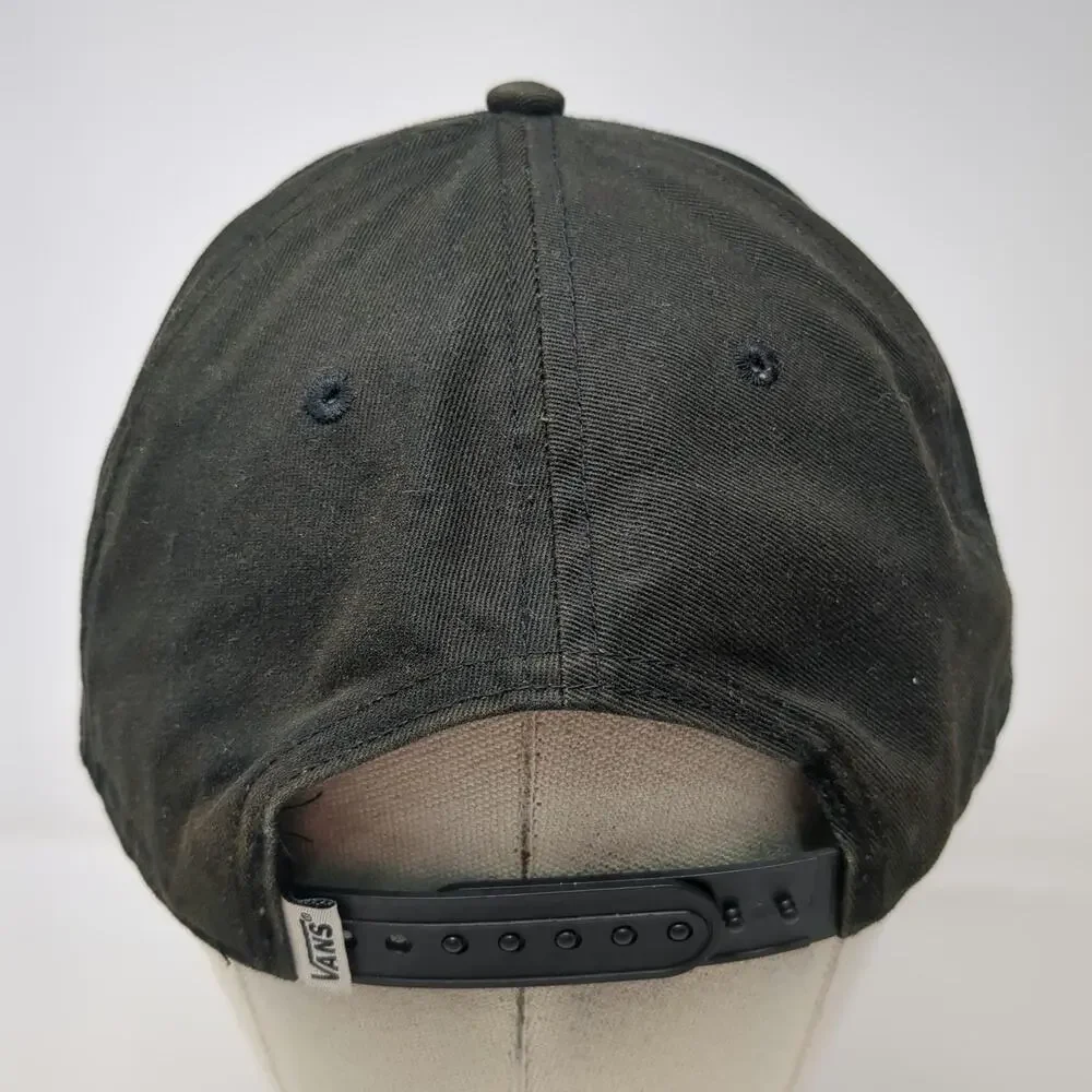 Vans Snapback Black One Size Fresh Daily Patch Green Underbrim Baseball Hat